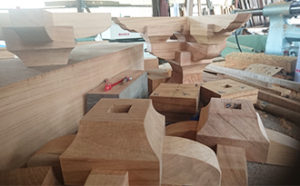 中島建築の木工技術